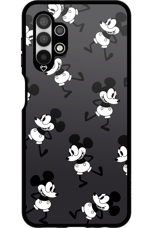 Iconic Mouse (antracite pattern) - Samsung Galaxy A13 4G