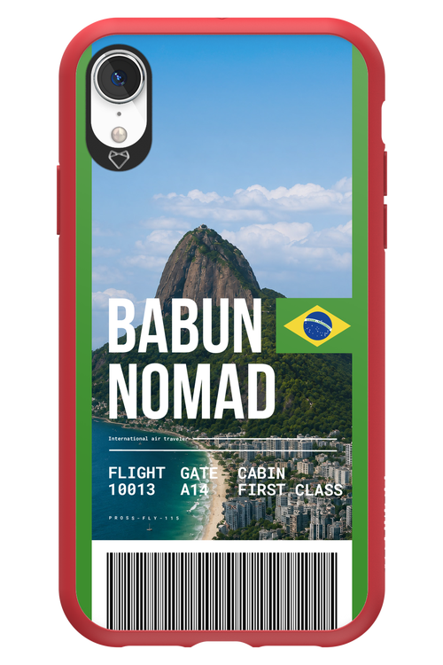 BABUN NOMAD (fly ticket) 2.0 - Apple iPhone XR