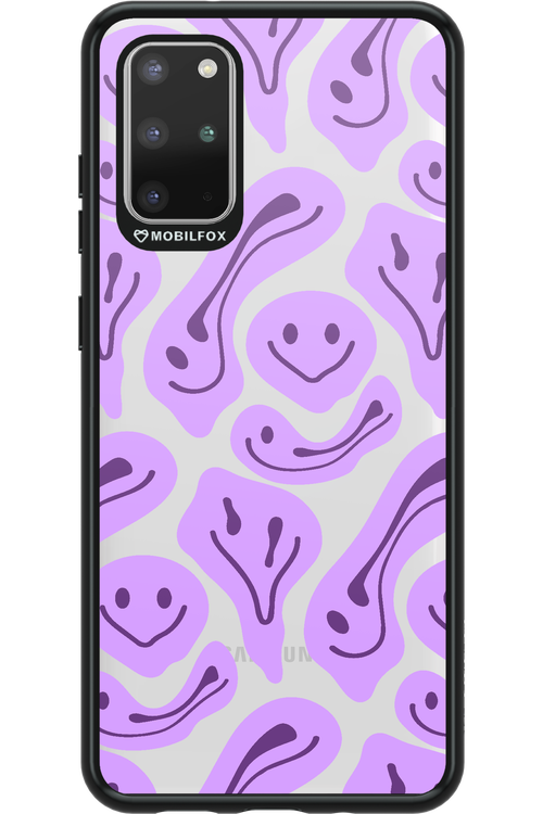 Fluid Smiley Purple - Samsung Galaxy S20+