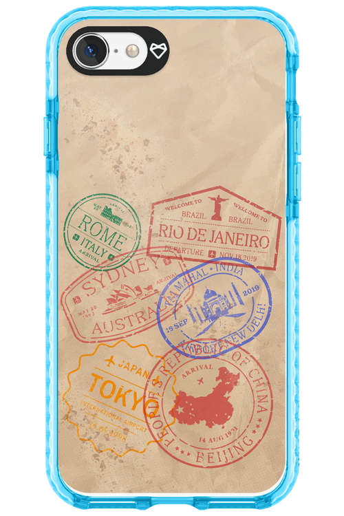 Travel Stamps 2.0 - Apple iPhone SE 2022