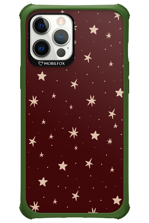 Burgundy Stars - Apple iPhone 12 Pro Max