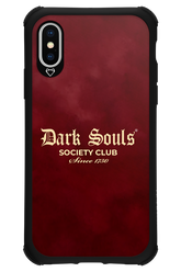 Dark Souls (Burgundy) - Apple iPhone XS