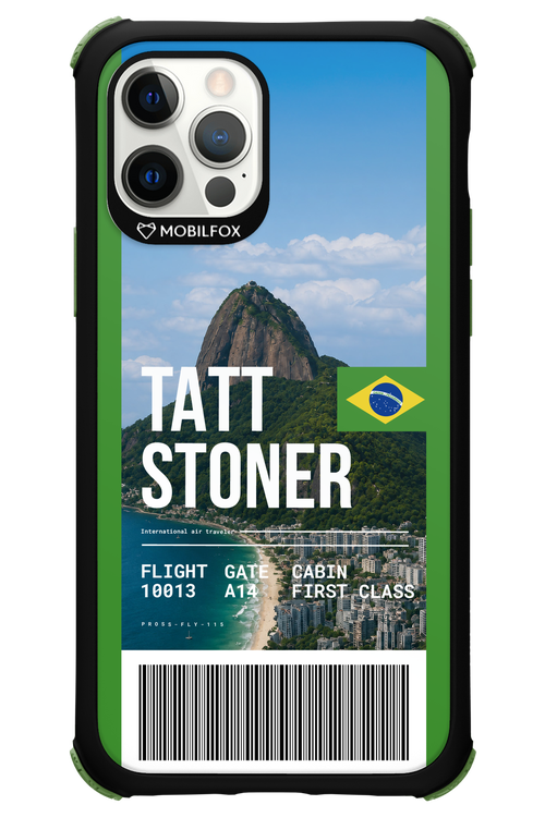 TATT STONER (fly ticket) 2.0 - Apple iPhone 12 Pro