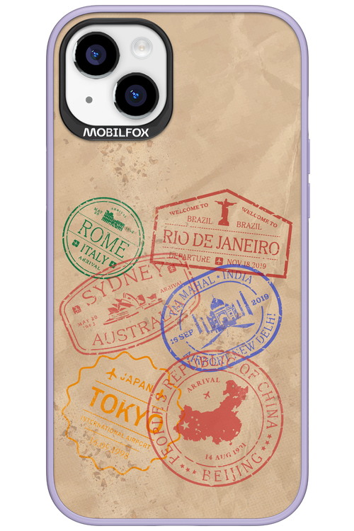Travel Stamps 2.0 - Apple iPhone 15 Plus