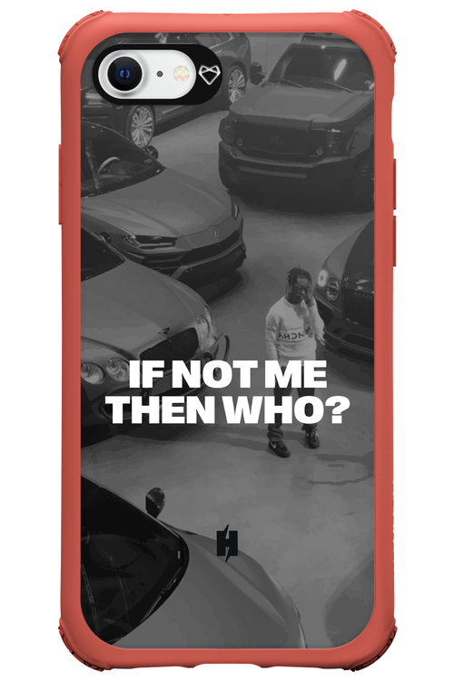 IF NOT ME Simple B&W - Apple iPhone SE 2020