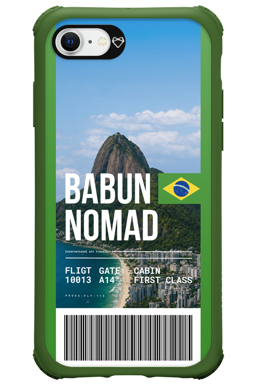BABUN NOMAD (fly ticket) 2.0 - Apple iPhone 8