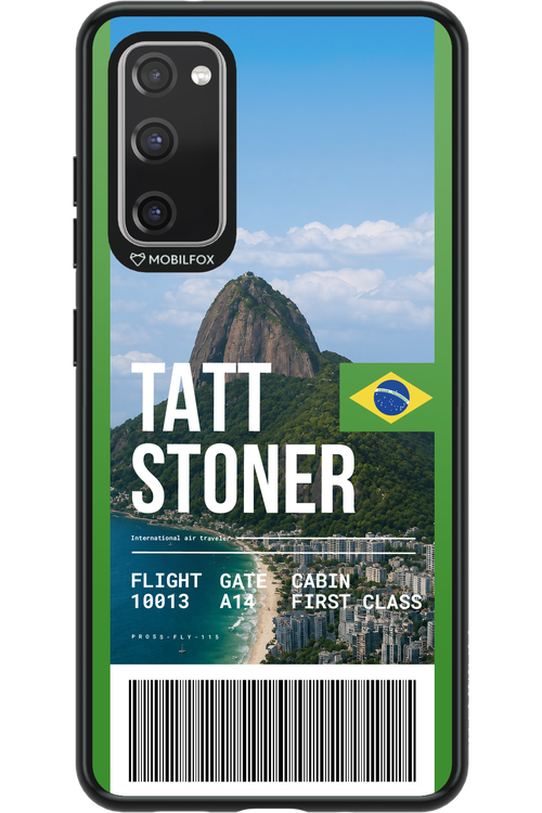 TATT STONER (fly ticket) 2.0 - Samsung Galaxy S20 FE