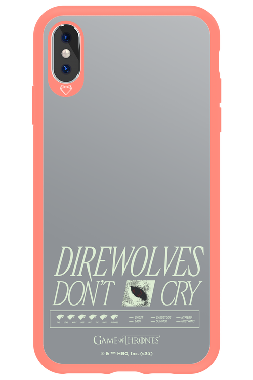 Direwolves Don’t Cry - Apple iPhone XS Max