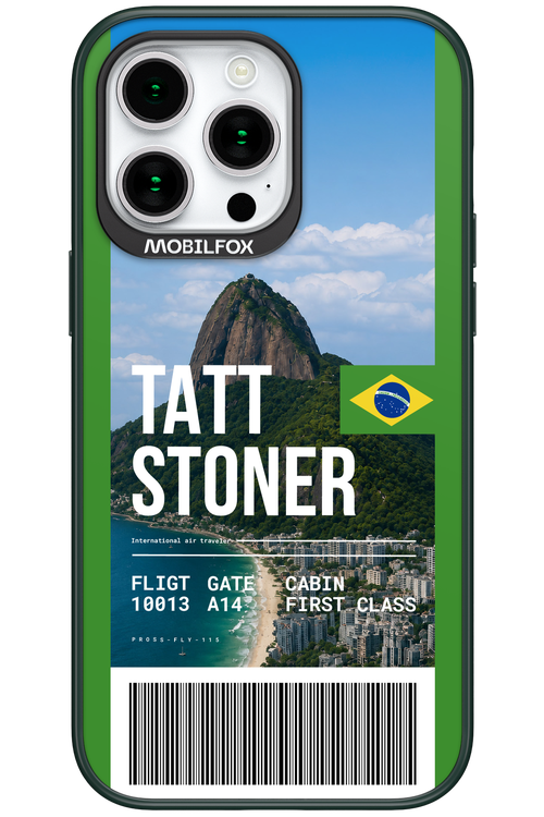 TATT STONER (fly ticket) 2.0 - Apple iPhone 15 Pro Max