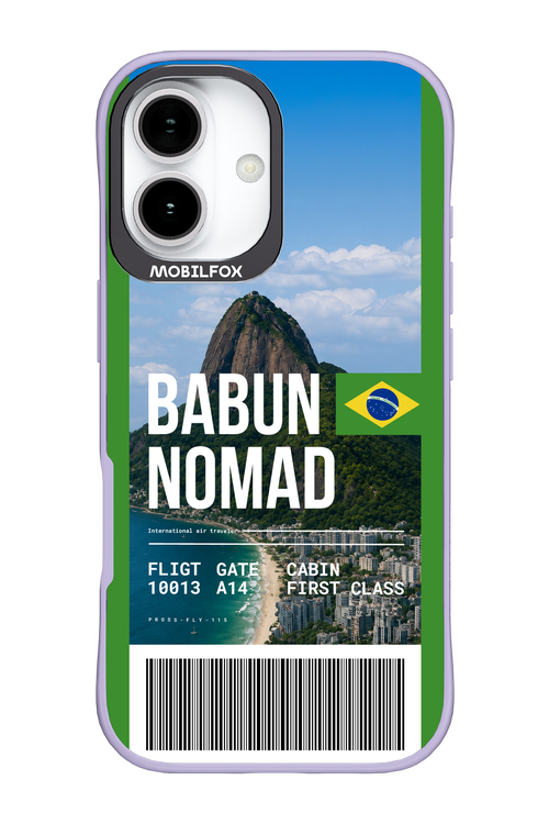 BABUN NOMAD (fly ticket) 2.0 - Apple iPhone 17