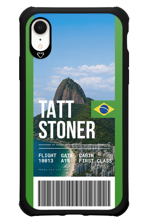 TATT STONER (fly ticket) 2.0 - Apple iPhone XR