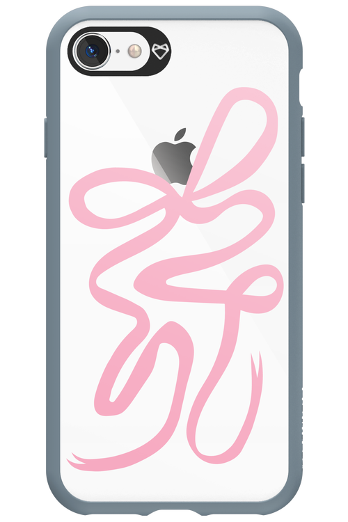 Pink Bow - Apple iPhone 8
