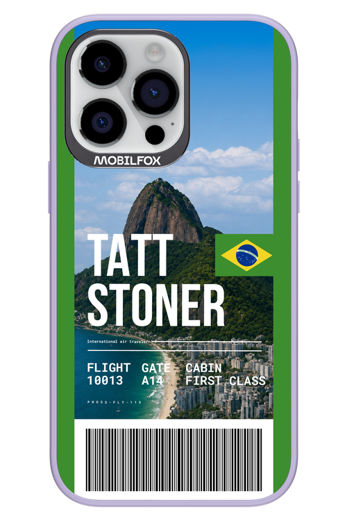 TATT STONER (fly ticket) 2.0 - Apple iPhone 14 Pro Max