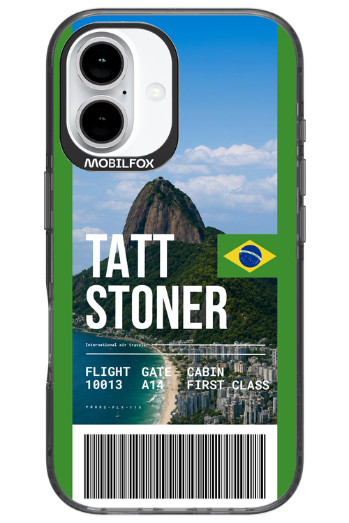 TATT STONER (fly ticket) 2.0 - Apple iPhone 16