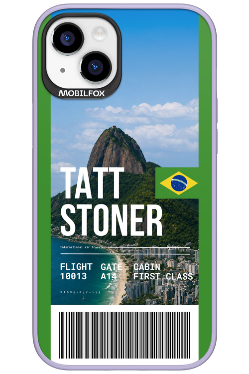 TATT STONER (fly ticket) 2.0 - Apple iPhone 15 Plus