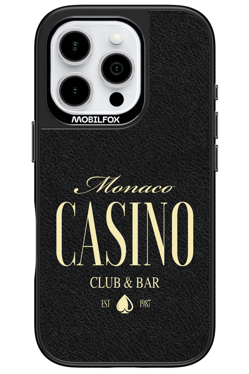 Casino Monaco Leather - Apple iPhone 16 Pro