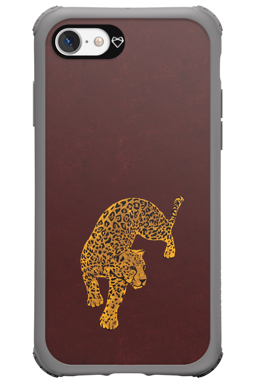 Burgundy Leopard - Apple iPhone 7