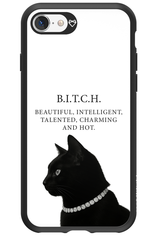 B. i. t. c. h. 2.0 - Apple iPhone 8