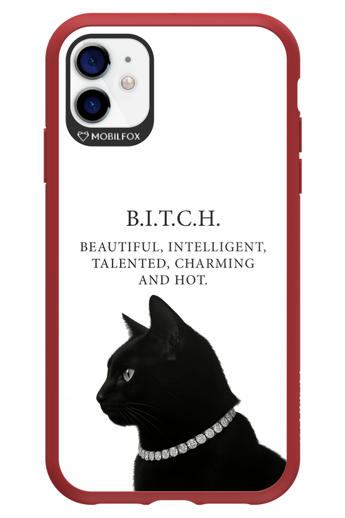 B. i. t. c. h. - Apple iPhone 11