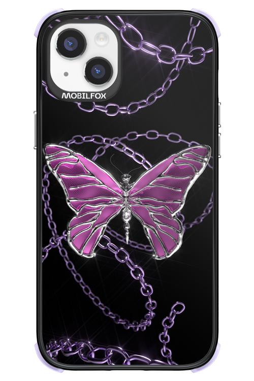 Butterfly Necklace - Apple iPhone 14 Plus