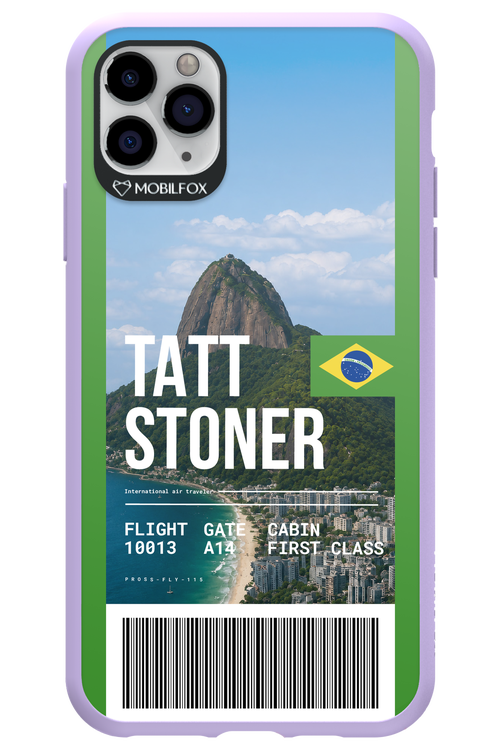 TATT STONER (fly ticket) 2.0 - Apple iPhone 11 Pro Max