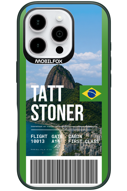 TATT STONER (fly ticket) 2.0 - Apple iPhone 16 Pro