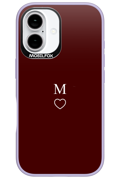 M Burgundia 2.0 - Apple iPhone 16