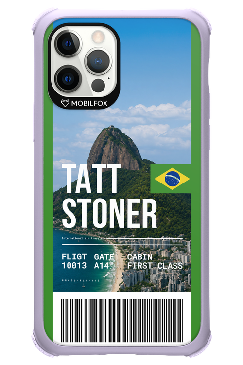 TATT STONER (fly ticket) 2.0 - Apple iPhone 12 Pro