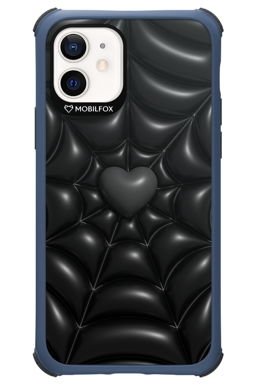 Black Spider Heart - Apple iPhone 12