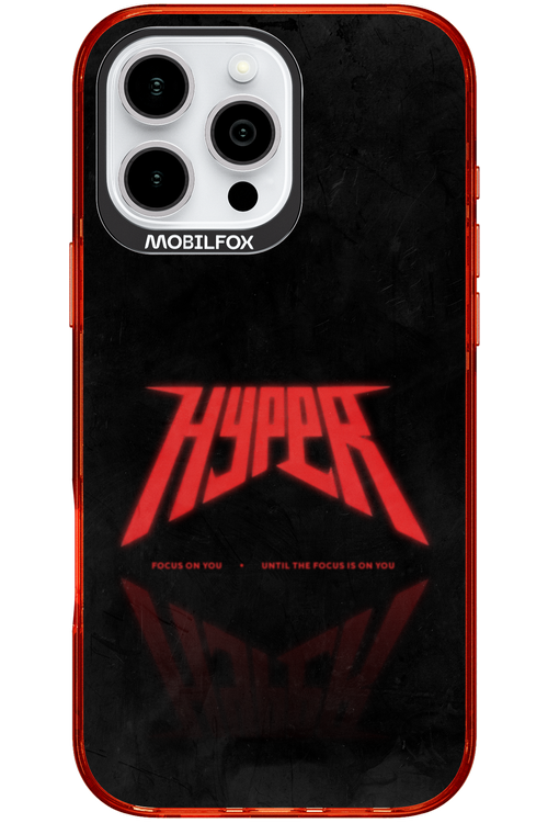 HYPER RED 2.0 - Apple iPhone 16 Pro Max