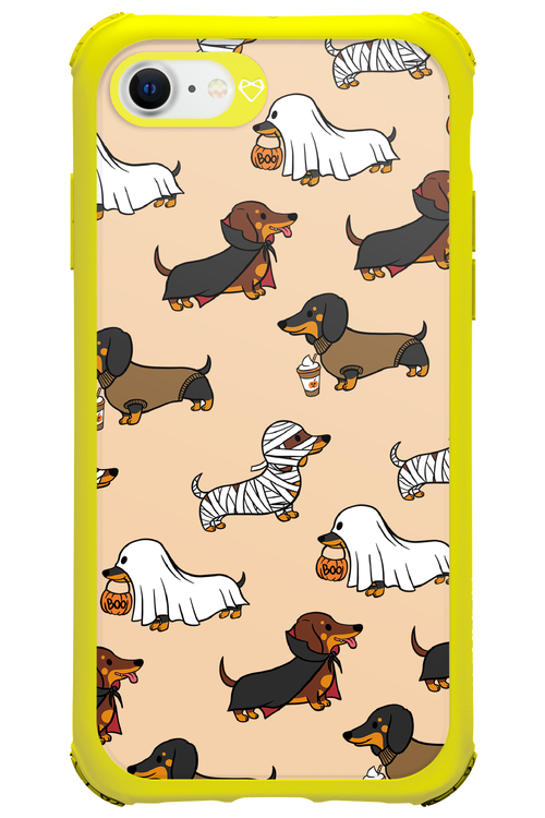 Scary Dachshund - Apple iPhone SE 2022