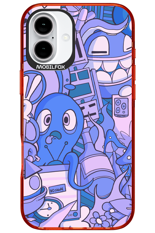 Blue Chaos - Apple iPhone 16 Plus