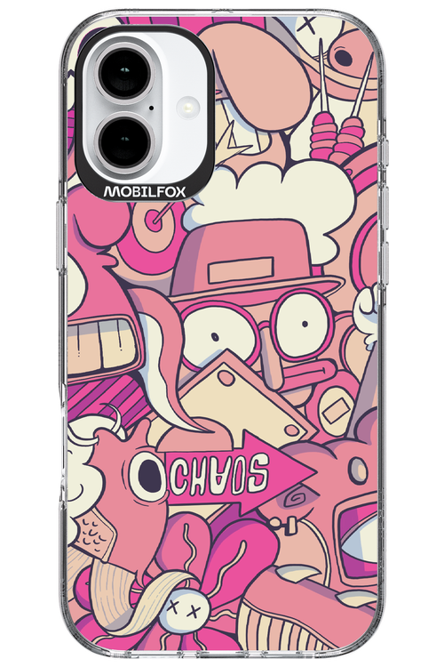Coral Chaos - Apple iPhone 16 Plus