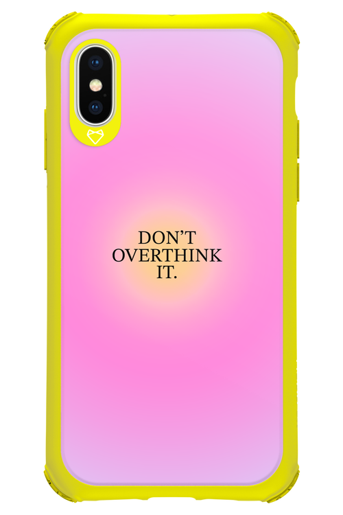 Don't Overthink It - Apple iPhone X