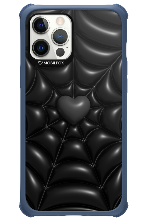 Black Spider Heart - Apple iPhone 12 Pro Max