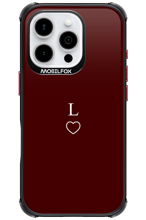 L Burgundia 2.0 - Apple iPhone 16 Pro