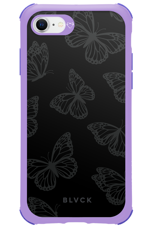 Black Butterflies - Apple iPhone 7