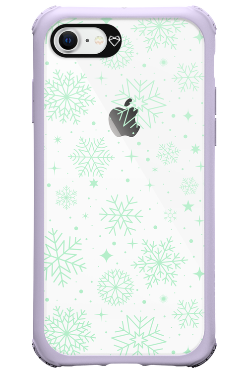 Tiffany's Snowflakes - Apple iPhone 8