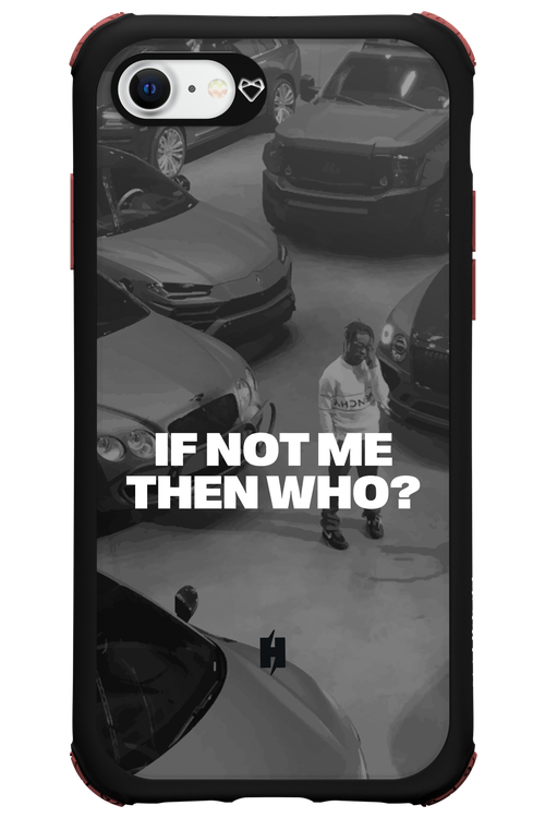 IF NOT ME Simple B&W - Apple iPhone SE 2022