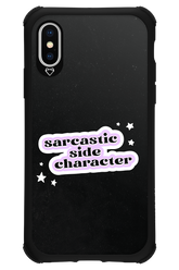 Sarcastic Black - Apple iPhone X