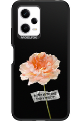 Flower Black - Xiaomi Redmi Note 12 5G