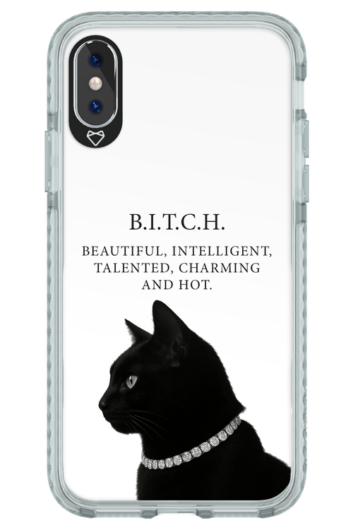 B. i. t. c. h. 2.0 - Apple iPhone X