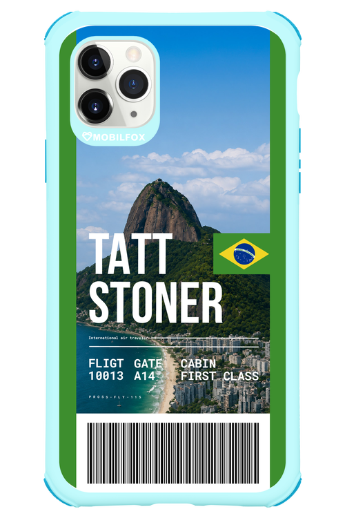 TATT STONER (fly ticket) 2.0 - Apple iPhone 11 Pro Max