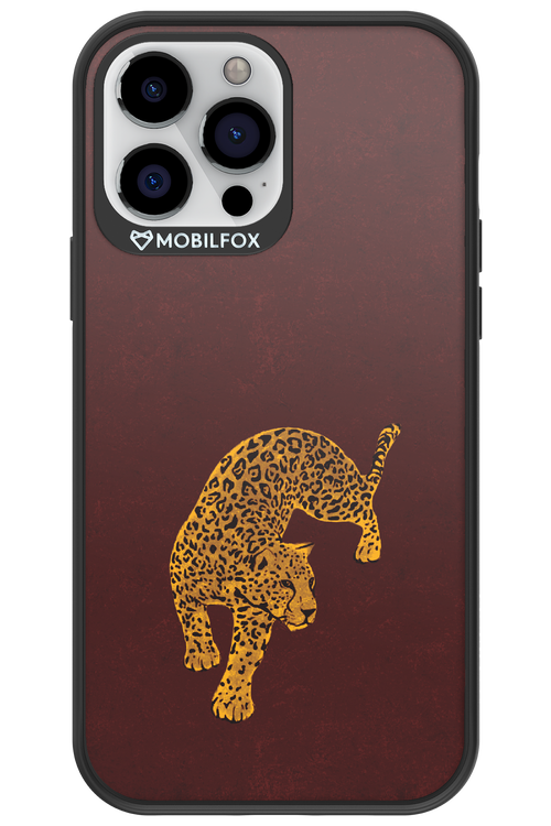 Burgundy Leopard - Apple iPhone 13 Pro Max