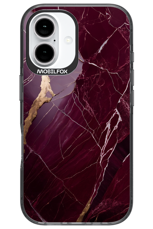 Burgundy Marble 2.0 - Apple iPhone 16