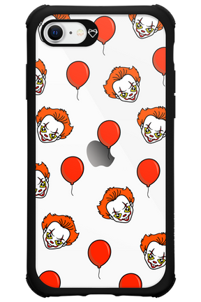 Mystery Clown (Transparent) - Apple iPhone SE 2022