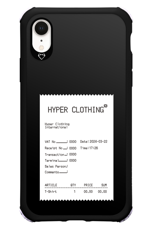 HYPER RECEIPT - Apple iPhone XR