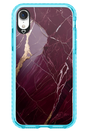 Burgundy Marble - Apple iPhone XR