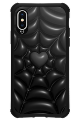 Black Spider Heart - Apple iPhone XS