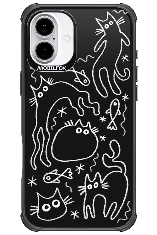 CHALK_CATS - Apple iPhone 16 Plus